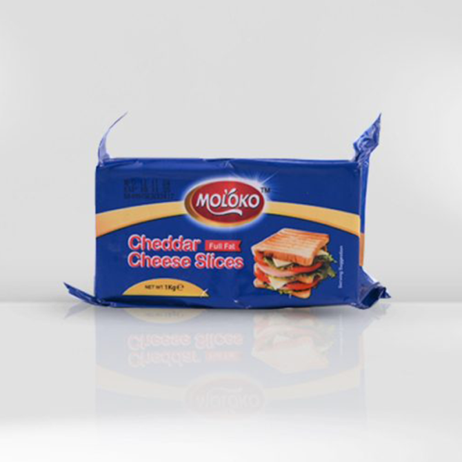 Moloko Cheddar Cheese Slices 1Kg