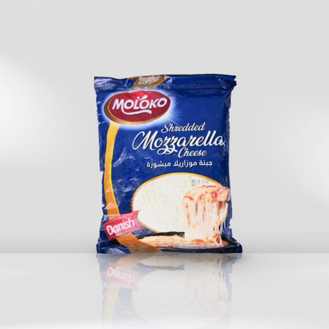 Moloko Shredded Mozzarella Cheese (Danish) 2Kg