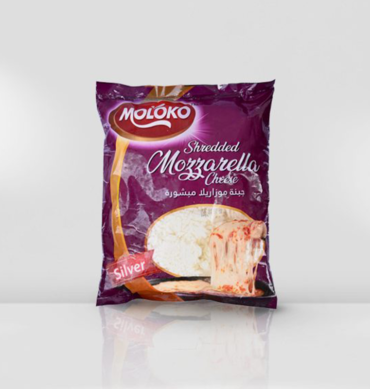Moloko Shredded Mozzarella Cheese (Silver) 2kg