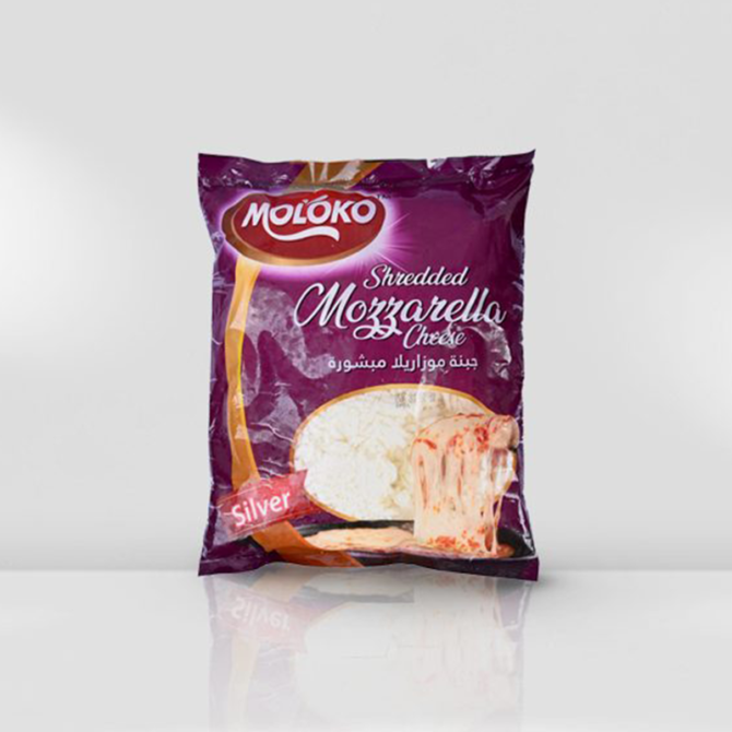 Moloko Shredded Mozzarella Cheese (Silver) 2kg