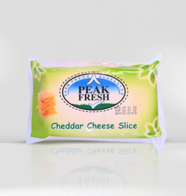 Peak Fresh Cheddar Cheese Slice 1Kg